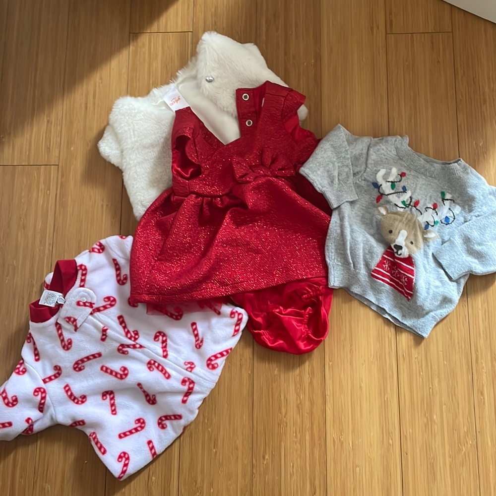 Infant Christmas Holidays bundle 0-3m